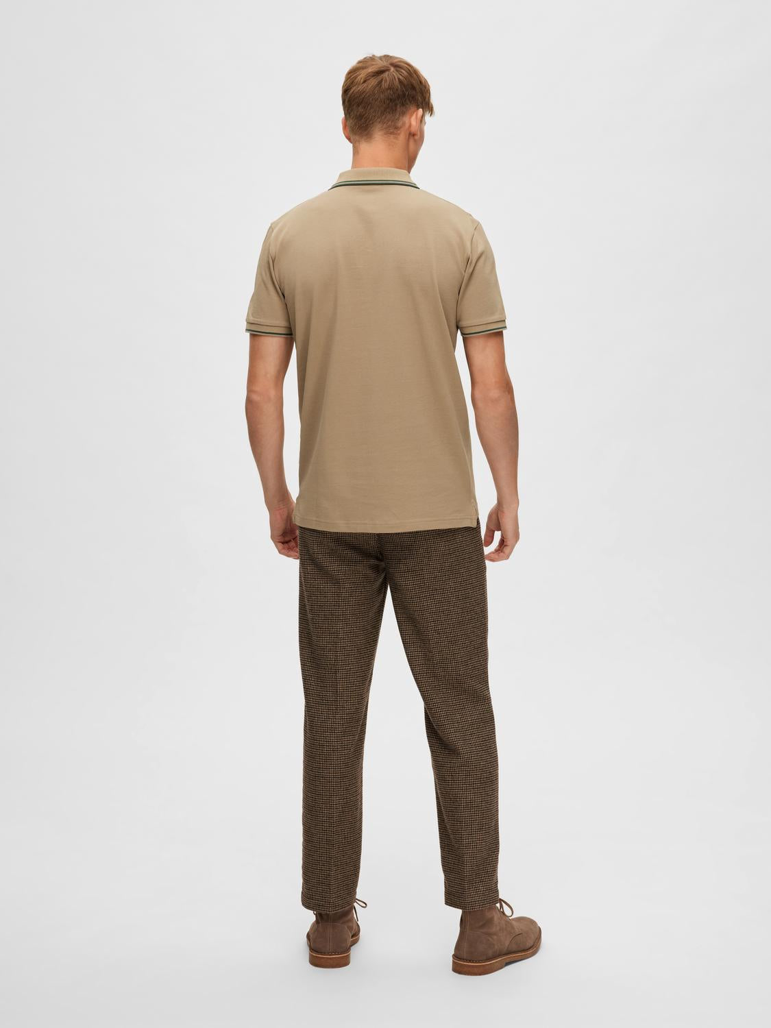 Dante Sport Polo Skjorte - Beige/ Kelp